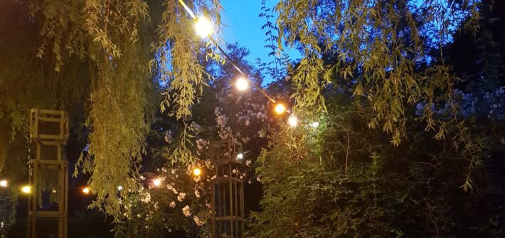 lichtplan voor de tuin