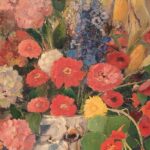 Detail schilderij Jan Heesters